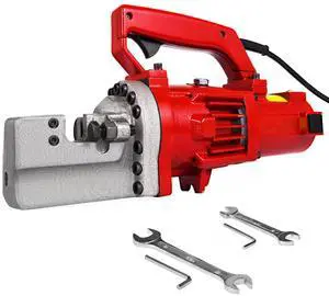 Electric Rebar Cutter, 1250W Portable Electric Hydraulic Rebar Cutter, Cutting up to  3/4 Inch #6 4-20mm Rebar within 4 Seconds,110V, with Easy to Carry Stainless Box