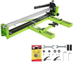 Tile Cutter 39 Inch, Manual Tile Cutter All-Steel Frame,Tile Cutting Machine with Laser Guide and Bonus Spare Cutter,Tile Cutter Hand Tool for Precision Cutting Porcelain Ceramic Floor Tiles