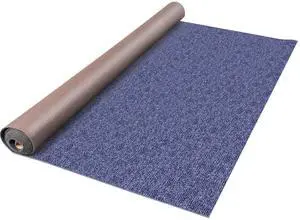 Deep Blue Marine Carpet 6 ft x 23 ft Marine Carpeting Marine Grade Carpet for Boats with Waterproof Back Outdoor Rug for Patio Porch Deck Garage Outdoor Area Rug Runner Non-Slide Porch Rug
