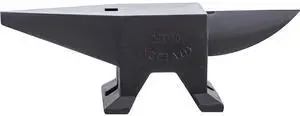 Cast Steel Anvil, 132 Lbs(60kg) Single Horn Anvil with Large Countertop and Stable Base, High Hardness Rugged Round Horn Anvil Blacksmith, for Bending, Shaping Cast Steel Anvil, 132 Lbs(60kg) Single Horn Anvil with Large Countertop and Stable Base, High Hardness Rugged Round Horn Anvil Blacksmith, for Bending, Shaping