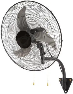 Wall Mount Fan, 20 Inch, 3-speed High Velocity Max. 4650 CFM Oscillating Industrial Wall Fan, Commercial or Residential for Warehouse, Greenhouse, Workshop, Patio, Basement, Black, ETL Listed Wall Mount Fan, 20 Inch, 3-speed High Velocity Max. 4650 CFM Oscillating Industrial Wall Fan, Commercial or Residential for Warehouse, Greenhouse, Workshop, Patio, Basement, Black, ETL Listed