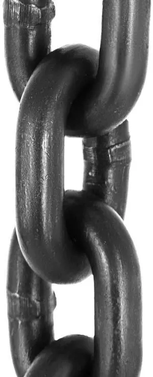 Chain Sling, 3/8 inch x 5 ft Lifting Chains with Hooks, G80 Engine Chain Hoist Lifts, 11000 lbs/5 Ton Capacity Lifting Sling Chains for Engine Hoist, Engine Lift Chain with 2 Leg Grab Hooks