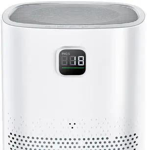 Air Purifier, H13 HEPA Layer, 2018 ft²/h Smart Air Purifier with Speed Control & Child Lock Guard, Efficient Air Cleaner with Convenient Touch Panel & 23 dB Sleep Mode, Fit for Home & Office