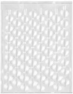 Air Cushion Film, 984Ft Length Air Pillow Bubble Bags Film, 16 Inch Width Film, Roll Bubble Bags Film for Wrap Machine