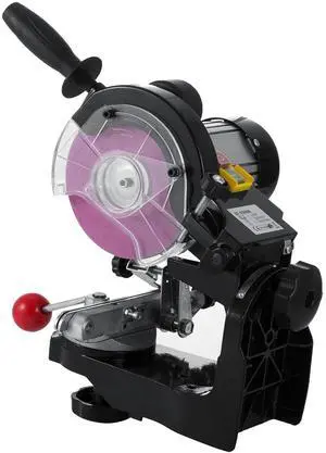 Electric Chainsaw Sharpener, 230W Professional Multi-Angle Adjustable Chain Grinder 3000RPM, Electric Chainsaw Blade Sharpener for 1/4" to 2/5" Chains