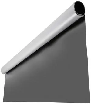 Dance Floor, 6.6x11.8ft Dance Floor Roll, 0.06in Thick PVC Vinyl Dance Floor, Black/Grey Reversible Portable Dance Floor, Non-Slip Dance Flooring, Ballet Dance Floor for Jazz, Pop, Lyrical Style