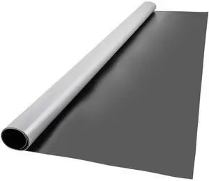 Dance Floor, 6.6x9.8ft Dance Floor Roll, 0.06in Thick PVC Vinyl Dance Floor, Black/Grey Reversible Portable Dance Floor, Non-Slip Dance Flooring, Ballet Dance Floor for Jazz, Pop, Lyrical Style