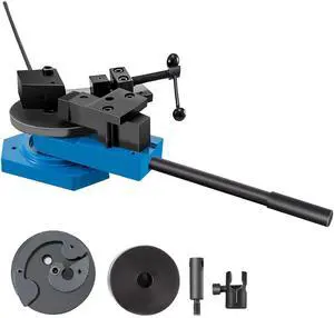 SBG-40 Metal Scroll Bender High-Hardened Steel Scroll Bender Combination of Scroll Radius and Angle Bending Universal Metal Rod Bender For Steel Brass Cooper Aluminum