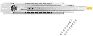 1 Pair Full Extension Drawer Slides 18 20 22 28 30 32 36 38 40 44 48 52 56 60 in, 500 lbs Load Capacity Locking Drawer Slides, Ball Bearing with Lock Side Mount Drawer Slide Rail 1 Pair Full Extension Drawer Slides 18 20 22 28 30 32 36 38 40 44 48 52 56 60 in, 500 lbs Load Capacity Locking Drawer Slides, Ball Bearing with Lock Side Mount Drawer Slide Rail