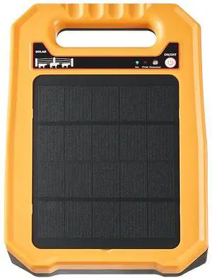 Solar Fence Charger, 0.3J 8 kV Solar Powered Fence Charger, 1.86 Miles Range, Weather-Resistant Electric Fence Energizer Kit, 7 Days Runtime, for Livestock, Poultry, Garden Protection Solar Fence Charger, 0.3J 8 kV Solar Powered Fence Charger, 1.86 Miles Range, Weather-Resistant Electric Fence Energizer Kit, 7 Days Runtime, for Livestock, Poultry, Garden Protection