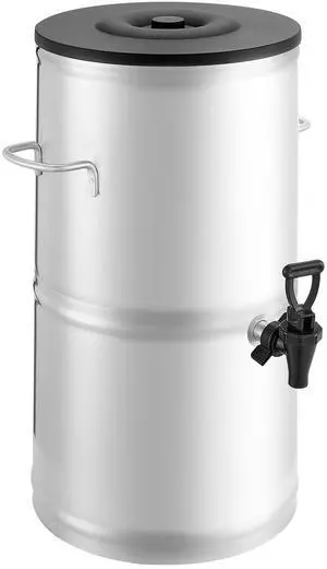 Ice Tea Dispenser, 4 Gal/15L 304 Stainless Steel Beverage Dispenser with Spigot & Handle, Suitable for Hot and Cold Drinks, for Iced Tea Coffee Water in Cafes & Restaurants Ice Tea Dispenser, 4 Gal/15L 304 Stainless Steel Beverage Dispenser with Spigot & Handle, Suitable for Hot and Cold Drinks, for Iced Tea Coffee Water in Cafes & Restaurants