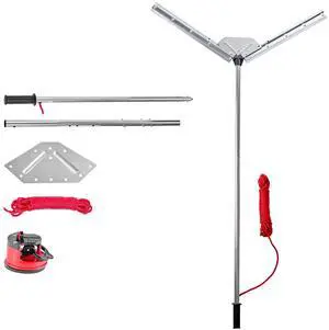 Lake Weed Cutter, Pond Aquatic Plant Cutting Tool with 37 in Max. Cut Width, Sharp and Heavy-Duty Steel Blades, Pond Rake with 30 ft Throw Rope, for Cattail, Phragmites, Lilly Pads & Chara Lake Weed Cutter, Pond Aquatic Plant Cutting Tool with 37 in Max. Cut Width, Sharp and Heavy-Duty Steel Blades, Pond Rake with 30 ft Throw Rope, for Cattail, Phragmites, Lilly Pads & Chara