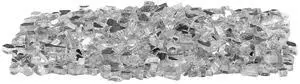 Fire Glass, 10 LBS / 4.5 KG High-Temperature Resistant Fireplace Rocks, 1/2-Inch / 12.7 mm Reflective & Smokeless Firepit Glass Rock, High Luster Stone Landscaping for Fire Pit Table, Clear Fire Glass, 10 LBS / 4.5 KG High-Temperature Resistant Fireplace Rocks, 1/2-Inch / 12.7 mm Reflective & Smokeless Firepit Glass Rock, High Luster Stone Landscaping for Fire Pit Table, Clear