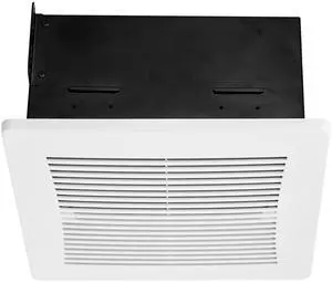 Bathroom Exhaust Fan, 110 CFM Bathroom Vent, 1.5 Sones Low-Noise, Premium Motor Ceiling Fan, Standard 4-inch Duct Interface for Laundry Room, Storage Room, Home Ventilation, White Bathroom Exhaust Fan, 110 CFM Bathroom Vent, 1.5 Sones Low-Noise, Premium Motor Ceiling Fan, Standard 4-inch Duct Interface for Laundry Room, Storage Room, Home Ventilation, White