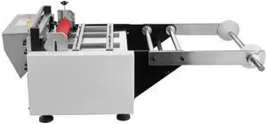 Auto Heat-Shrink Tube Cutter, Automatic Pipe Cutting Machine with 1mm to 280mm Cutting Width, 0.1-0.6mm Cutting Thickness, Ideal for Non-Woven Fabric, PVC Film, Insulating Paper, Aluminum Foil