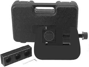 7843B Manual A/C Hose Crimper Kit,Handheld Air Hose Crimper Tool Kit with 4 Dies Whole Set #6#8#10#12,A/C Hose Crimper Repair Tool Kit Die Set,for Crimping Automotive Air Conditioning Pipes