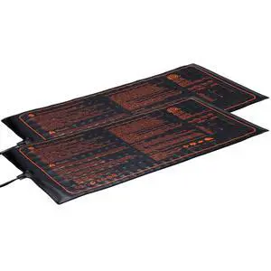 2 Pack Seedling Heat Mat 10"x 20.75", MET-Certified Warm Hydroponic Plant Heating Pad for Seed Starting, Waterproof Heating Mats for Germination, Indoor Gardening Tested toStandards