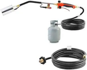 Propane Weed Torch Burner Ice Snow Melter 1800000 BTU 10 ft Hose Portable Propane Weed Torch Burner Ice Snow Melter 1800000 BTU 10 ft Hose Portable