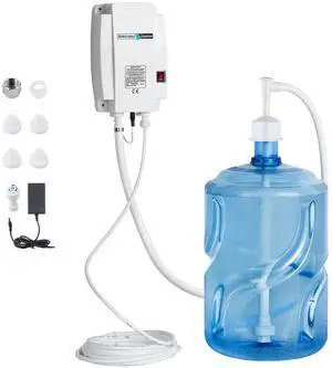 Bottled Water Dispenser Pump System, 5 Gallon Dispensing System, Automatic Electric Water Dispenser, Single Inlet Water Jug Pump, Compatible Use with Coffee/Tea Machine, Refrigerator, Ice Maker