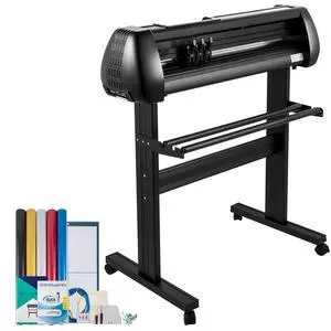 Vinyl Cutter Machine, Upgraded 28 Inch Paper Feed Cutting Plotter Bundle, Adjustable Force & Speed Vinyl Printer with Powerful Stepper Motors, Signmaster Software Compatible with Windows System Vinyl Cutter Machine, Upgraded 28 Inch Paper Feed Cutting Plotter Bundle, Adjustable Force & Speed Vinyl Printer with Powerful Stepper Motors, Signmaster Software Compatible with Windows System