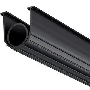 Garage Door Seals Bottom Rubber, U Shape +O Ring Garage Door Weather Stripping, Universal Weatherproof Threshold Buffering Sealing Rubber , 5/16 inch T-ends and 3 3/4 inch Width (16 Ft, Black) Garage Door Seals Bottom Rubber, U Shape +O Ring Garage Door Weather Stripping, Universal Weatherproof Threshold Buffering Sealing Rubber , 5/16 inch T-ends and 3 3/4 inch Width (16 Ft, Black)