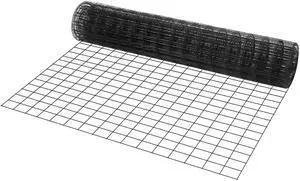 Hardware Cloth, 36'' x 50' Galvanized Wire Mesh Roll, 16 Gauge Chicken Wire Fence Roll, Vinyl Coating Metal Wire Mesh for Chicken Coop Barrier, Rabbit Snake Fences, Poultry Enclosures Hardware Cloth, 36'' x 50' Galvanized Wire Mesh Roll, 16 Gauge Chicken Wire Fence Roll, Vinyl Coating Metal Wire Mesh for Chicken Coop Barrier, Rabbit Snake Fences, Poultry Enclosures