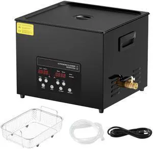 15L Ultra Sonic Cleaner, 360W Digital Ultrasonic Cleaning Machine with Gentle Mode & Upgraded Degassing, 40kHz Industrial Ultrasound Cleaner with Heater & Timer for Retainer, Jewelry, Tools 15L Ultra Sonic Cleaner, 360W Digital Ultrasonic Cleaning Machine with Gentle Mode & Upgraded Degassing, 40kHz Industrial Ultrasound Cleaner with Heater & Timer for Retainer, Jewelry, Tools