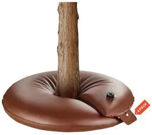 Tree Watering Rings, 4 Pcs 16 Gallons Tree Watering Bags, 6-9 Hours Slow Release, Refillable Planting Water Bags, Water Saving, Heavy Duty Watering System for Shrub Tree Root Drip Irrigation Tree Watering Rings, 4 Pcs 16 Gallons Tree Watering Bags, 6-9 Hours Slow Release, Refillable Planting Water Bags, Water Saving, Heavy Duty Watering System for Shrub Tree Root Drip Irrigation
