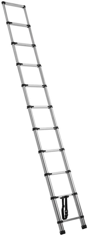 VEVOR Telescoping Ladder Stainless Steel Extension Step 12.5 ft Portable Ladders VEVOR Telescoping Ladder Stainless Steel Extension Step 12.5 ft Portable Ladders