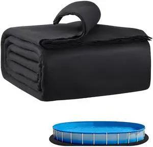 VEVOR 15x30 ft Oval Pool Liner Pad for Above Ground Pools Prevents Punctures Pool Mat VEVOR 15x30 ft Oval Pool Liner Pad for Above Ground Pools Prevents Punctures Pool Mat