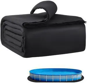 VEVOR 12x24 ft Oval Pool Liner Pad for Above Ground Pools Prevents Punctures Pool Mat VEVOR 12x24 ft Oval Pool Liner Pad for Above Ground Pools Prevents Punctures Pool Mat