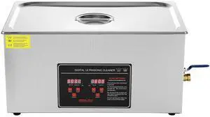 Ultrasonic Cleaner with Digital Timer & Heater, Professional Ultra Sonic Jewelry Cleaner, Stainless Steel Heated Cleaning Machine for Glasses Watch Rings Small Parts Circuit Board (22L) Ultrasonic Cleaner with Digital Timer & Heater, Professional Ultra Sonic Jewelry Cleaner, Stainless Steel Heated Cleaning Machine for Glasses Watch Rings Small Parts Circuit Board (22L)