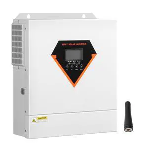 Hybrid Solar Inverter, 3000W, All in One Pure Sine Wave Power Inverter Charger, 24V DC to 110/120V AC, with Built-in 100A MPPT Solar Controller, for Off-Grid System Lead Acid Lithium Battery Hybrid Solar Inverter, 3000W, All in One Pure Sine Wave Power Inverter Charger, 24V DC to 110/120V AC, with Built-in 100A MPPT Solar Controller, for Off-Grid System Lead Acid Lithium Battery