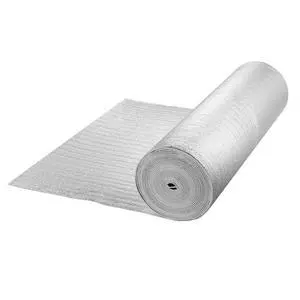 Double Reflective Insulation Roll, Foam Core Radiant Barrier, 5.5mm 48 in x 50 ft, Double-Sided Aluminum Foil EPE Foam Heat Reflective Shield, Thermal Insulation Roll for Window RV Roof Double Reflective Insulation Roll, Foam Core Radiant Barrier, 5.5mm 48 in x 50 ft, Double-Sided Aluminum Foil EPE Foam Heat Reflective Shield, Thermal Insulation Roll for Window RV Roof