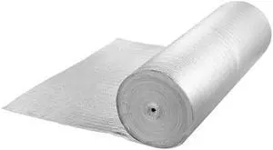 Double Reflective Insulation Roll, Foam Core Radiant Barrier, 3.2 mm 48 in x 100 ft, Double-Sided Aluminum Foil EPE Foam Heat Reflective Shield, Thermal Insulation Roll for Window RV Roof Double Reflective Insulation Roll, Foam Core Radiant Barrier, 3.2 mm 48 in x 100 ft, Double-Sided Aluminum Foil EPE Foam Heat Reflective Shield, Thermal Insulation Roll for Window RV Roof
