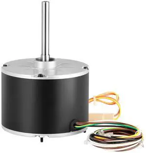 VEVOR Condenser Fan Motor OGD1016, 1/6 HP 208-230V Condenser Fan Motor 1075RPM, OEM Standard Upgraded Replacement Condenser Motor Reversible Rotating, Explosion-proof CBB65 5F/370V Capacitor VEVOR Condenser Fan Motor OGD1016, 1/6 HP 208-230V Condenser Fan Motor 1075RPM, OEM Standard Upgraded Replacement Condenser Motor Reversible Rotating, Explosion-proof CBB65 5F/370V Capacitor