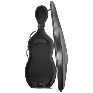 4/4 Full Size Cello Case, Composite Carbon Fiber, Lightweight Portable Travel Carrying Bag, with Plush Lining, Dual Shoulder Straps, Anti-Scratch, Professional Cello-Shape, for Cello, Black 4/4 Full Size Cello Case, Composite Carbon Fiber, Lightweight Portable Travel Carrying Bag, with Plush Lining, Dual Shoulder Straps, Anti-Scratch, Professional Cello-Shape, for Cello, Black