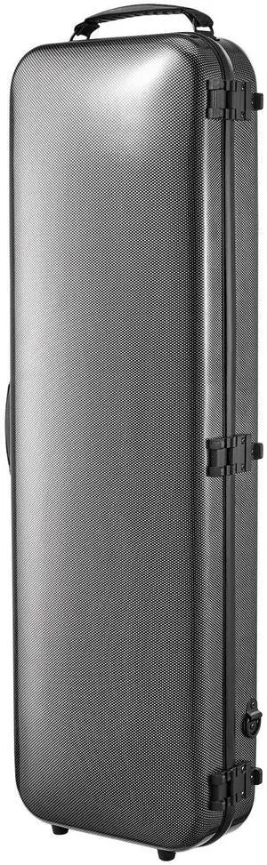 Portable Composite Carbon Fiber 4/4 Full Size Violin Case Oblong Carrying Bag Portable Composite Carbon Fiber 4/4 Full Size Violin Case Oblong Carrying Bag