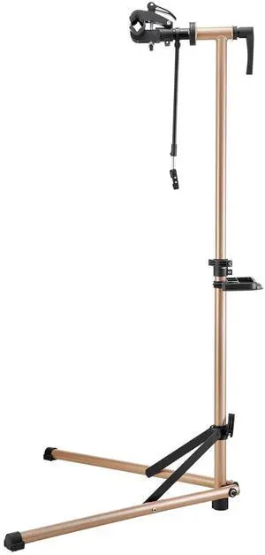 Bike Repair Stand, 88 lb Heavy-duty Bicycle Work Stand with 41.3-59.8 in Adjustable Height & Magnetic Tool Tray, Foldable Bicycle Maintenance Rack, Shop Home Mechanics for Mountain & Road Bike Bike Repair Stand, 88 lb Heavy-duty Bicycle Work Stand with 41.3-59.8 in Adjustable Height & Magnetic Tool Tray, Foldable Bicycle Maintenance Rack, Shop Home Mechanics for Mountain & Road Bike