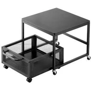 Mini Fridge Stand with Storage, 198 lbs Mini Fridge Table with Movable Storage Cart & Swivel Wheels, Beverage Refrigerator Stand for Coffee Bar, Mini Fridge Organizer for Office Home Dorm, Black Mini Fridge Stand with Storage, 198 lbs Mini Fridge Table with Movable Storage Cart & Swivel Wheels, Beverage Refrigerator Stand for Coffee Bar, Mini Fridge Organizer for Office Home Dorm, Black
