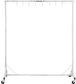 Painting Rack, 5 ft-7 ft Adjustable Height, 66 lbs Capacity Automotive Paint Rack Stand, 8 Hooks Painting Drying Rack with 4 Swiveling Wheels, Auto Body Stand for Auto Repair Shops & Garage Painting Rack, 5 ft-7 ft Adjustable Height, 66 lbs Capacity Automotive Paint Rack Stand, 8 Hooks Painting Drying Rack with 4 Swiveling Wheels, Auto Body Stand for Auto Repair Shops & Garage