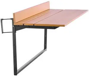 Balcony Hanging Table, 15 x 39 in Folding Balcony Railing Table, Outdoor Balcony Bar Table for Railings, 5-Level Adjustable, Fit Railing from 1" to 3.7", Serving Table for Patio & Deck Balcony Hanging Table, 15 x 39 in Folding Balcony Railing Table, Outdoor Balcony Bar Table for Railings, 5-Level Adjustable, Fit Railing from 1" to 3.7", Serving Table for Patio & Deck