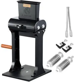 Commercial Meat Tenderizer, Heavy Duty Stainless Steel Meat Tenderizer Machine, Quick and Easy Manual Operation Kitchen Tool, 5.8" Feed Port for Beef, Turkey, Chicken, Pork, Steak, and Fish Commercial Meat Tenderizer, Heavy Duty Stainless Steel Meat Tenderizer Machine, Quick and Easy Manual Operation Kitchen Tool, 5.8" Feed Port for Beef, Turkey, Chicken, Pork, Steak, and Fish