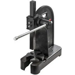 Arbor Press, 3 Ton Manual Arbor Press, 12.2" Maximum Height, Cast Iron Heavy-duty Manual Desktop Arbor Press, Precision Hand Press for Stamping, Bending, Stretching, Forming Arbor Press, 3 Ton Manual Arbor Press, 12.2" Maximum Height, Cast Iron Heavy-duty Manual Desktop Arbor Press, Precision Hand Press for Stamping, Bending, Stretching, Forming