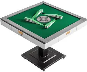 Automatic Mahjong Table with Wheels, 2 Sets of 42 mm Tiles (152 Pcs), Roller Coaster Style Mahjong-Table, Foldable and Automatic Shuffler, for Home, Outdoor Leisure & Gifts for Mahjong Players Automatic Mahjong Table with Wheels, 2 Sets of 42 mm Tiles (152 Pcs), Roller Coaster Style Mahjong-Table, Foldable and Automatic Shuffler, for Home, Outdoor Leisure & Gifts for Mahjong Players