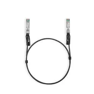 Omada SM5220-1M, 1 Meter/3.3 Feet 10G SFP+ Direct Attach Cable (DAC) | Passive Twinax Cable, 10GBASE-CU SFP+ to SFP+ Connector, Plug and Play, LC Duplex Interface Omada SM5220-1M, 1 Meter/3.3 Feet 10G SFP+ Direct Attach Cable (DAC) | Passive Twinax Cable, 10GBASE-CU SFP+ to SFP+ Connector, Plug and Play, LC Duplex Interface