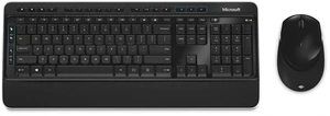 Microsoft PP3-00002 Wireless Desktop 3050 with AES - Keyboard and Mouse (English) Microsoft PP3-00002 Wireless Desktop 3050 with AES - Keyboard and Mouse (English)