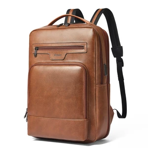 Shrrie 16 Inch Vegan Leather Laptop Backpack for Women and Men Shrrie 16 Inch Vegan Leather Laptop Backpack for Women and Men
