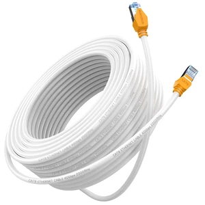 MUKSIRON Cat 8 Ethernet Cable 30 ft, Shielded RJ45 Network LAN Cable MUKSIRON Cat 8 Ethernet Cable 30 ft, Shielded RJ45 Network LAN Cable