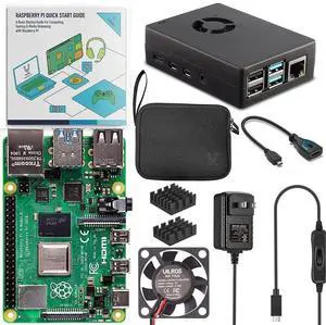Vilros Raspberry Pi 4 8GB Basic Starter Kit with Fan Cooled Heavy Duty Aluminum Alloy Case (Black Case) Vilros Raspberry Pi 4 8GB Basic Starter Kit with Fan Cooled Heavy Duty Aluminum Alloy Case (Black Case)